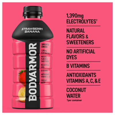 BODYARMOR Strawberry Banana Sports Drink - 28 Oz - Image 1