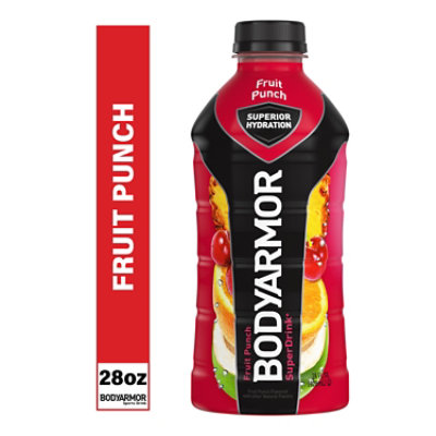 BODYARMOR SuperDrink Sports Drink Fruit Punch - 28 Fl. Oz.