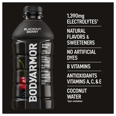 BODYARMOR Blackout Berry Sports Drink - 28 Oz - Image 5