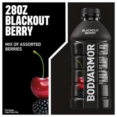 BODYARMOR Blackout Berry Sports Drink - 28 Oz - Image 3
