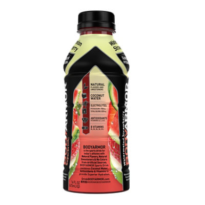 BODYARMOR Watermelon Strawberry Sports Drink - 16 Fl. Oz. - Image 2