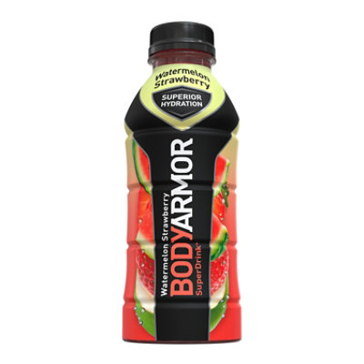 BODYARMOR SuperDrink Sports Drink Watermelon Strawberry - 16 Fl. Oz.