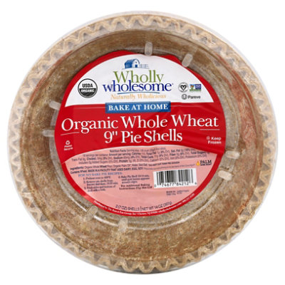 Wholly Wholesome Pie Dough Organic Whole Wheat 9 Inch 2 Count - 14 Oz - Image 2