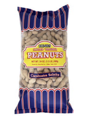 Hines Peanuts Salted - 24 Oz - Image 1