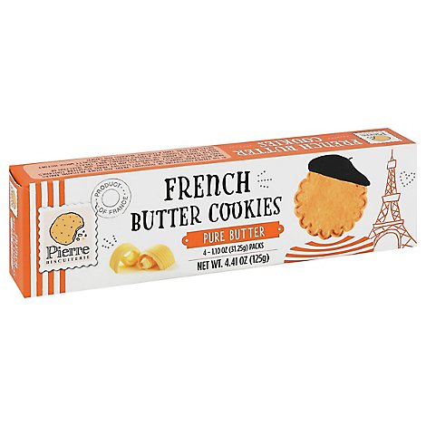 Pierre French Pure Butter C00kies - 4.41 Oz