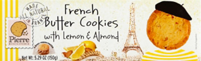 Pierre French Buttr Cookies Lemon - 5.29 Oz - Image 2