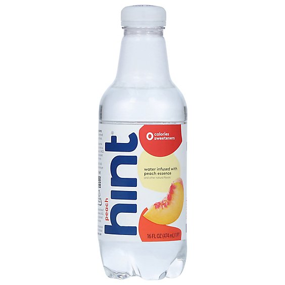 hint Water Infused With Peach - 16 Fl. Oz.