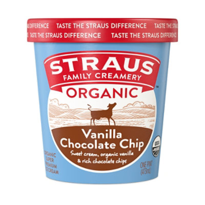 Straus Family Creamery Van Ch Chp Org - 1 Pint