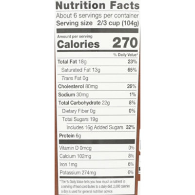 Straus Organic Ice Cream Dutch Chocolate - 32 Oz - Image 4