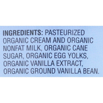 Straus Organic Ice Cream Vanilla Bean - 32 Oz - Image 5