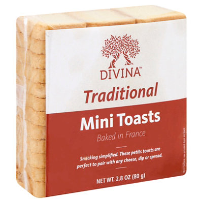 Divina Mini Toast - 2.82 Oz - Image 1