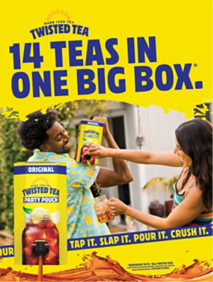 Twisted Tea Original Hard Iced Tea Party Pouch - 5 Liter - Image 7