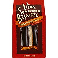 Viva Sonoma Biscotti Choc Dip Hazelnut - 6.6 Oz - Image 2