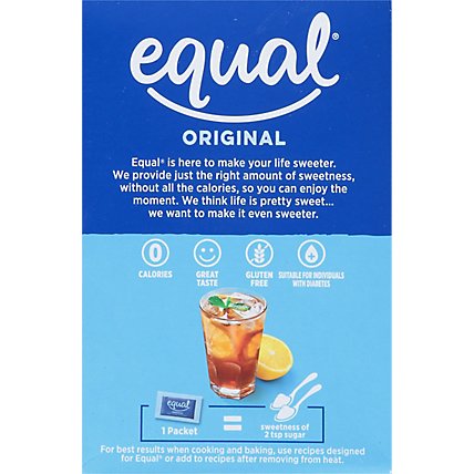 Equal Sweetener 0 Calorie Packets - 115 Count - Image 6