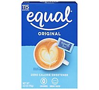 Equal Sweetener 0 Calorie Packets - 115 Count
