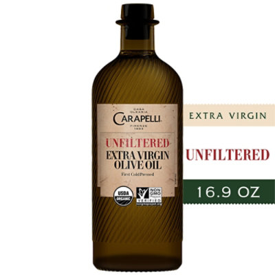 Carapelli Olive Oil Organic Extra Virgin Unfiltered - 17 Fl. Oz. - Image 2