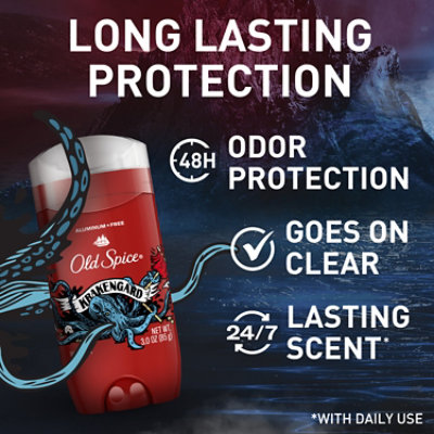 Old Spice Krakengard Aluminum Free 48 Hr Protection Deodorant - 3 Oz - Image 2