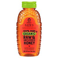 Nature Nates Organic Honey Raw & Unfiltered - 16 Oz - Image 3