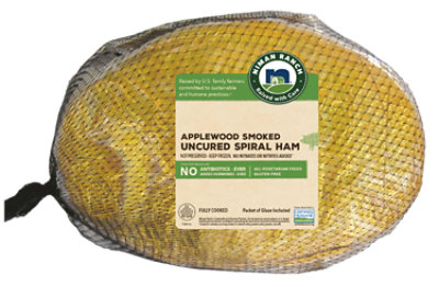 Niman Ranch Ham Spiral Sliced - 9 LB - safeway