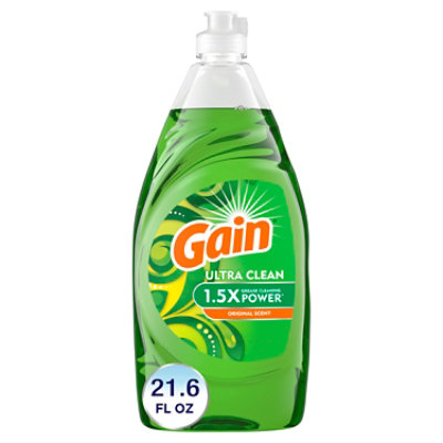 Gain Ultra Original Scent Dishwashing Liquid Dish Soap - 21.6 Fl. Oz. - Image 1