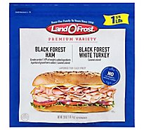 Land O Frost Sub Kit Black Forest Ham And Turkey - 20 Oz