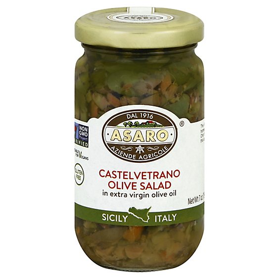 Asaro Farms Castelvetrano Olive Salad - 190 Gram