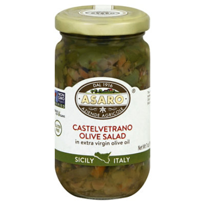 Asaro Farms Castelvetrano Olive Salad - 190 Gram