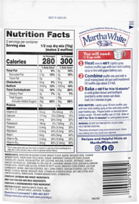 Martha White Muffin Mix Chocolate Chip - 7.4 Oz - Image 5
