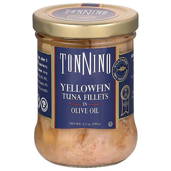 Tonnino Tuna Fillets in Olive Oil - 6.7 Oz
