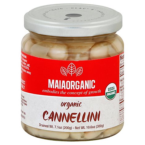 MAIAORGANIC Organic Cannellini Beans - 300 Gram