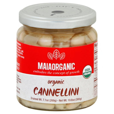 MAIAORGANIC Organic Cannellini Beans - 300 Gram