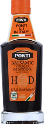 Ponti Balsamic Vinegar Hd - Modena - 8.5 Oz - Image 2