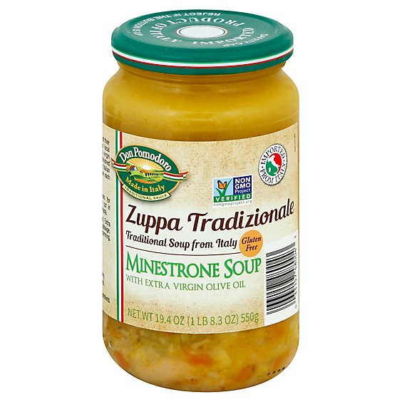 Don Pomodoro Soup Minestrone - 19.4 Oz