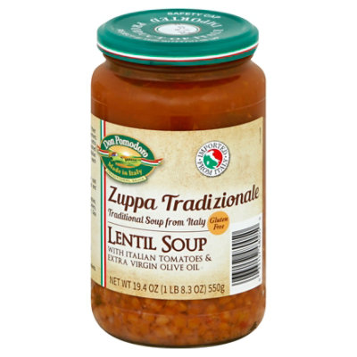 Don Pomodoro Soup Lentil - 19.4 Oz