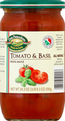 Don Pomodoro Sauce Tomato And Basil Jar - 24.3 Oz - Image 2