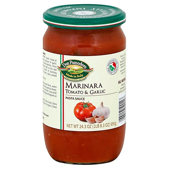 Don Pomodoro Sauce Traditional Marianara Jar - 24.3 Oz
