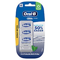 Oral-B Glide Pro-Health Deep Clean Dental Floss Cool Mint 40 M Value Pack - 3 Count - Image 2