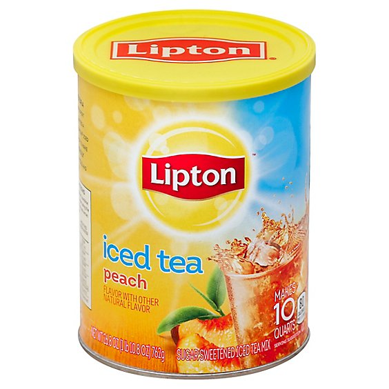 Lipton Iced Tea Peach - 26.8 Oz
