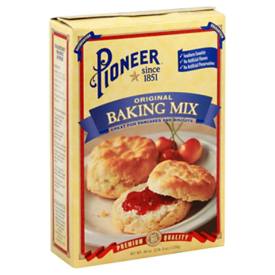 Pioneer Baking Mix Original Biscuit Canister - 40 Oz - Image 1