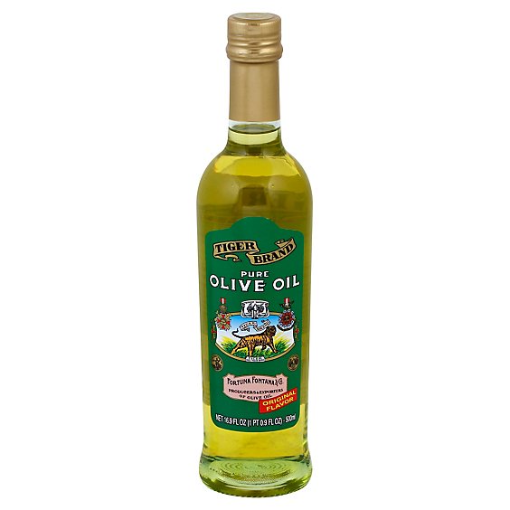Tigre Olive Oil Pure Tuscany Glass - 500 Ml