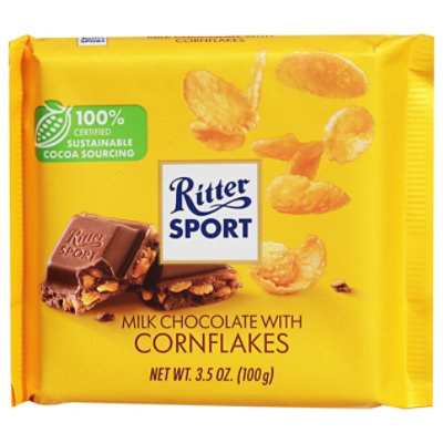 Ritter Sport Milk Chocolate with Cornflakes - 3.5 Oz - Image 3