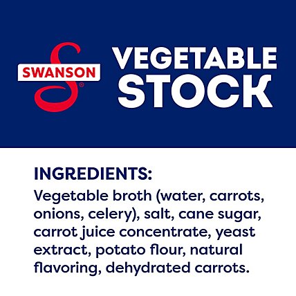 Swanson Cooking Stock Vegetable - 32 Oz - Image 4