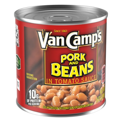 Van Camp's Pork And Beans Canned Beans - 8 Oz - Image 2