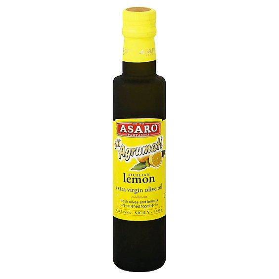 Asaro Agrumati Olive Oil Extra Virgin Lemon Flavored - 250 Ml