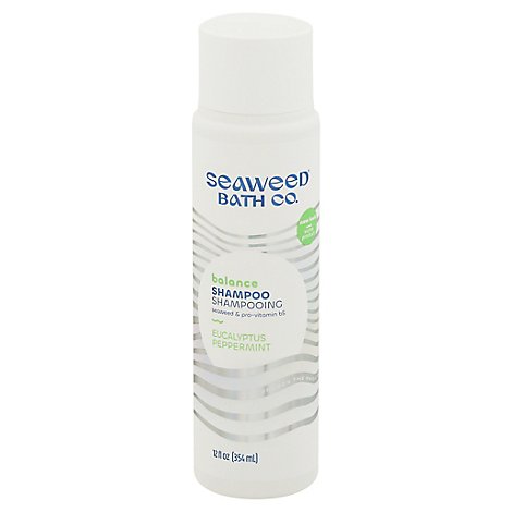 Sea Weed Bath Company Shampoo Argan Eclp & Pprm - 12 Oz