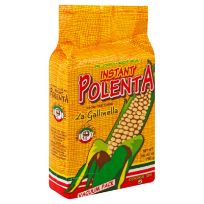 La Gallinella Instant Polenta - Vacuum Pack - 750 Gram