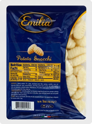 Emilia Potato Gnocchi - 1 Lb - Image 2