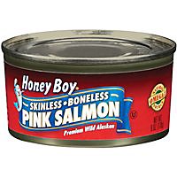 Honey Boy Salmon Pink Skinless Boneless - 6 Oz - Image 1