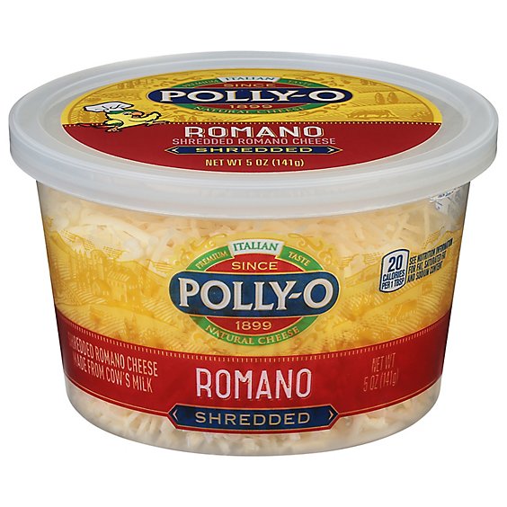 Polly O Romano Shredded - 5 Oz