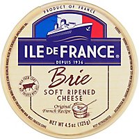 ILE DE FRANCE Cheese Soft Ripened Brie - 4.5 Oz - Image 2